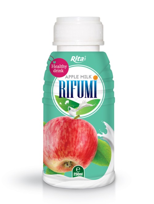 250ml PP bottle Apple Milk